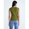 thumbnail image 3 of Scoop Women's V Neck Cardigan Sweater, Lightweight, Sizes XS-XXL, 3 of 5