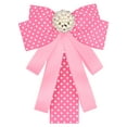 thumbnail image 1 of INSPIRAR CHIC Pajaritas para Mujeres con Lunares Decoración de Collar de Camisa Broche Pin Rosa, 1 of 4
