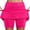 A-Hot Pink316, variant on Womens Skort Graphic Print High Waisted Slim Fit Mini Skirt 2 In 1 Tennis Skirts Workout With Pockets