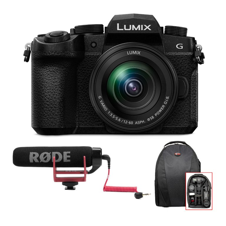 Panasonic LUMIX G100 Mirrorless Camera with 12-32mm F3.5-5.6 Lens - DC-G100