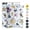 Butterfly, variant on Thank You Gold Leopard Poly Mailers 10x13, 25 Pcs, Waterproof Self-Adhesive Tear Resistant Shipping Bags