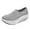 Grey, variant on Women's Mesh Sport Slip-on Shoes, Non Slip Good Arch Breathable Lightweight Casual Sock Sneaker Nurse Shoes Fashionand Comfortable Lightweight Women's Sneakers Platform Shoes