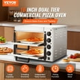 thumbnail image 2 of VEVOR Commercial Countertop Pizza Oven Electric Pizza Oven for 16" Pizza Indoor, 2 of 9