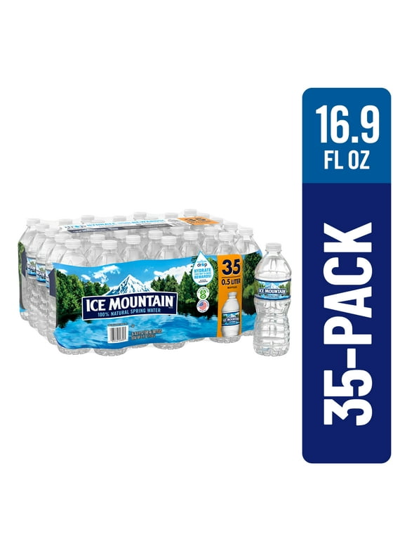 Ice Mountain in Spring Water