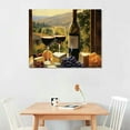 thumbnail image 2 of Nawypu  A Wine Tasting Canvas Wall Art Print, Wine Artwork, 2 of 4