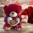 thumbnail image 6 of Luoshdecor Valentines Day Bear with Heart ,Love Plush Bear Doll Stuffed Bear Gifts for Girlfriend Wedding Party Decor, 6 of 7