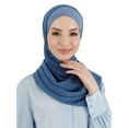 thumbnail image 2 of Premium Turkish Chiffon Shawl Hijab: Timeless Style with Turkish Elegance, 2 of 2