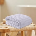thumbnail image 5 of WZXPWT Velvet Bath Towel, 14"x30" Soft Fleece Towel, Highly Absorbent and Quick-Drying, Ideal for Shower, Pool, or Beach Use, Perfect Addition to Your Linen Collection(Gray), 5 of 6