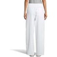 thumbnail image 2 of 4000-2506 Classic Basic Baggy Chef Pant with 3" Elastic Waist in White - 2XLarge, 2 of 2