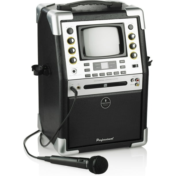 Singing Machine SMG901 CD+G Karaoke System with 5.5" B&W Monitor and