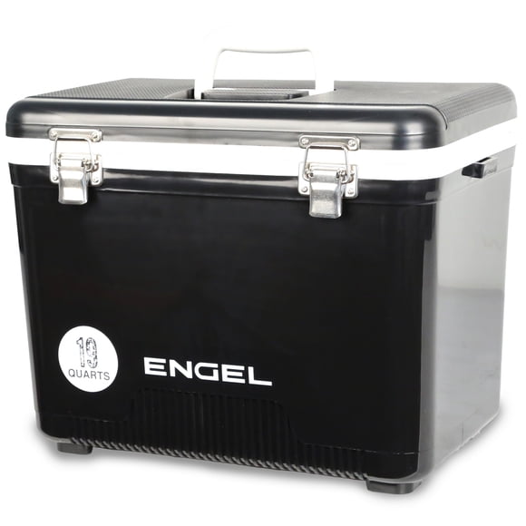 Enfriador ENGEL UC19 19qt hermético e impermeable, caja seca negra