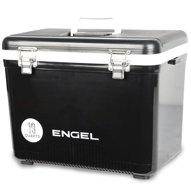 Enfriador ENGEL UC19 19qt hermético e impermeable, caja seca negra