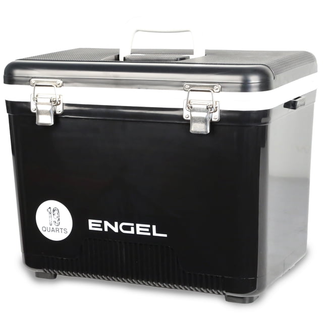 Enfriador ENGEL UC19 19qt hermético e impermeable, caja seca negra