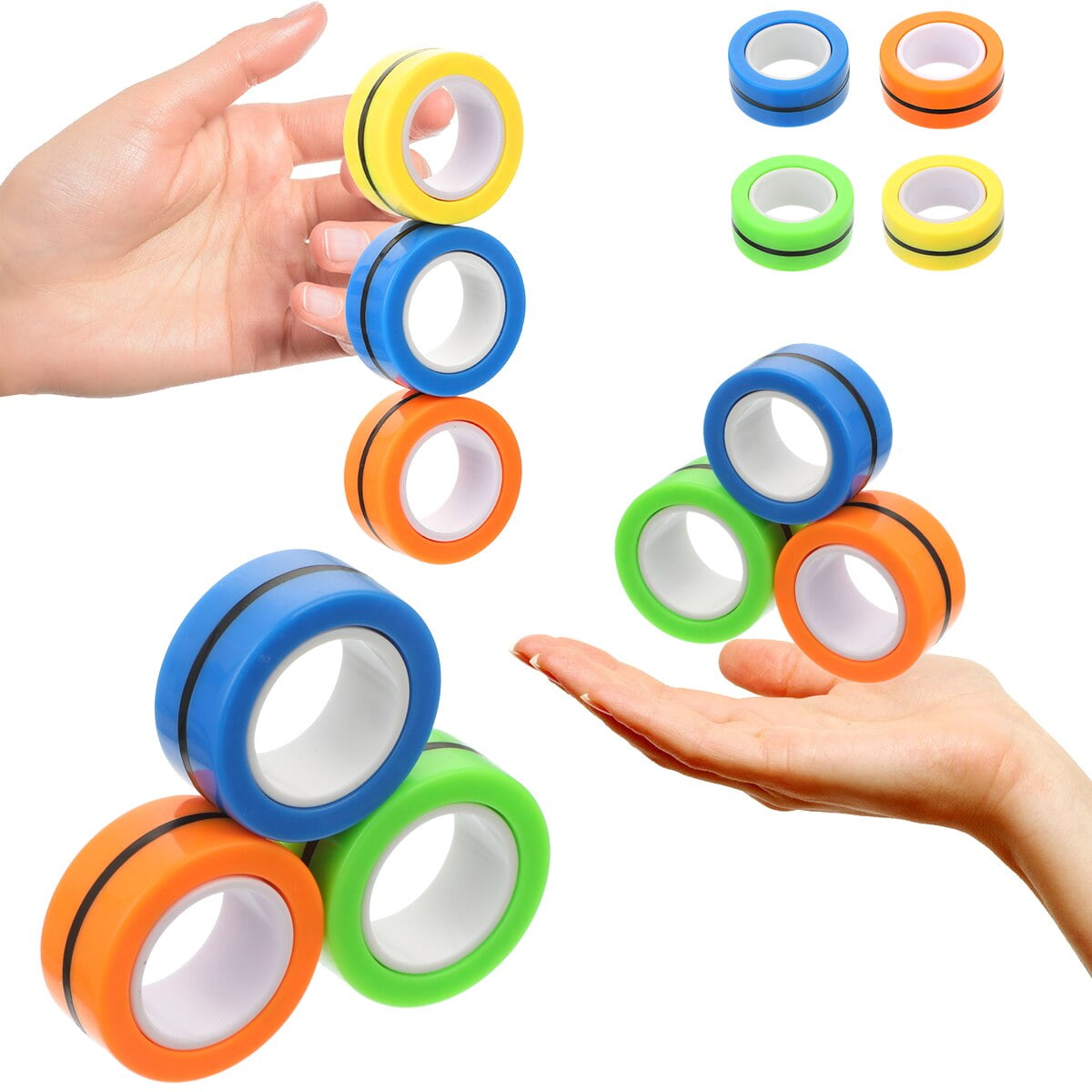 magnetic rings toy