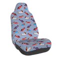 thumbnail image 1 of Wukai winter Dachshund Full Set Car Seat Covers with Soft Padding Universal Auto Front Seats Protector and Cushion Mat, 1 of 5