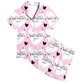 thumbnail image 2 of TZEWGL Night Suit For Infant Short Sleeve Shirt And Shorts 2Pcs Set With Pocket Comfortable Pjs For Infants size 4-5T, 2 of 5
