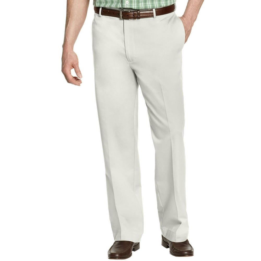 IZOD - IZOD Big & Tall Mens Classic Fit American Chino Pants Stone ...