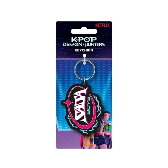 K-Pop Demon Hunters Saja Boys PVC Keyring