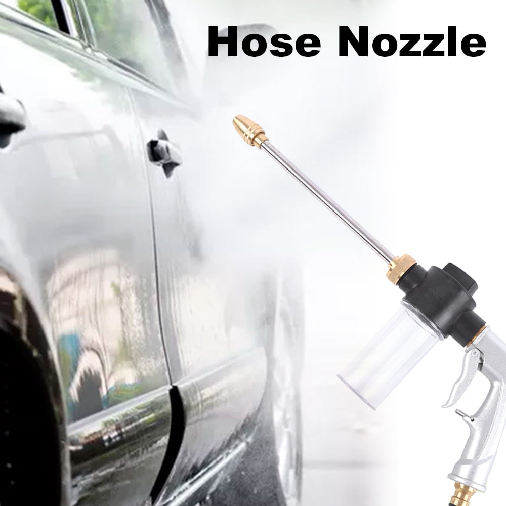 Garden Hose Nozzle Foam Sprayer Garden Water Hose Snow Cannon Foam