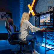 X Rocker Venom PC Chair Blue/Black