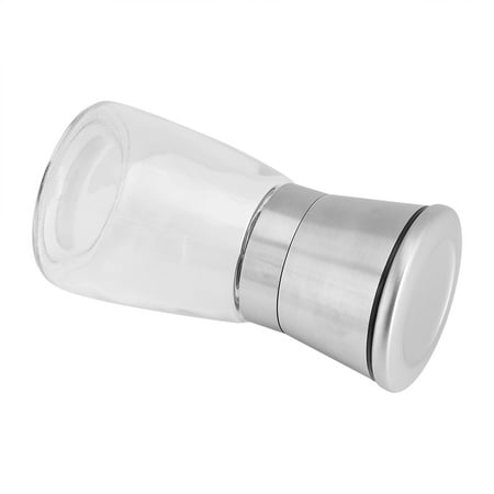 

Kitchen Pepper Grinder Pepper Mill Stainless Steel With A Sealing Lid 2Pcs Ceramic Rotor For Family Restaurant For Cumin Sesame