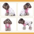 thumbnail image 5 of Dog Pajamas for Small Dogs Soft Puppy Onesie Cat Jumpsuit Comfortable Pet Clothes (Elephant) - L, 5 of 6