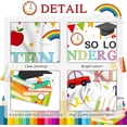 thumbnail image 7 of Welcome Back to School Backdrop White So Long Kindergarten It's Been Fun Look Out 1st Grade Here I Come Background Kindergarten  Classroom Party Decorations Banner Photo Booth Props, 7 of 7