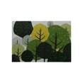 thumbnail image 2 of Alfombra Puerta de Entrada Poliéster Multicolor Baño Absorbente Antideslizante 80cmx50cm Fácil Cuidado Decoración de Interiores Alfombra, 2 of 6