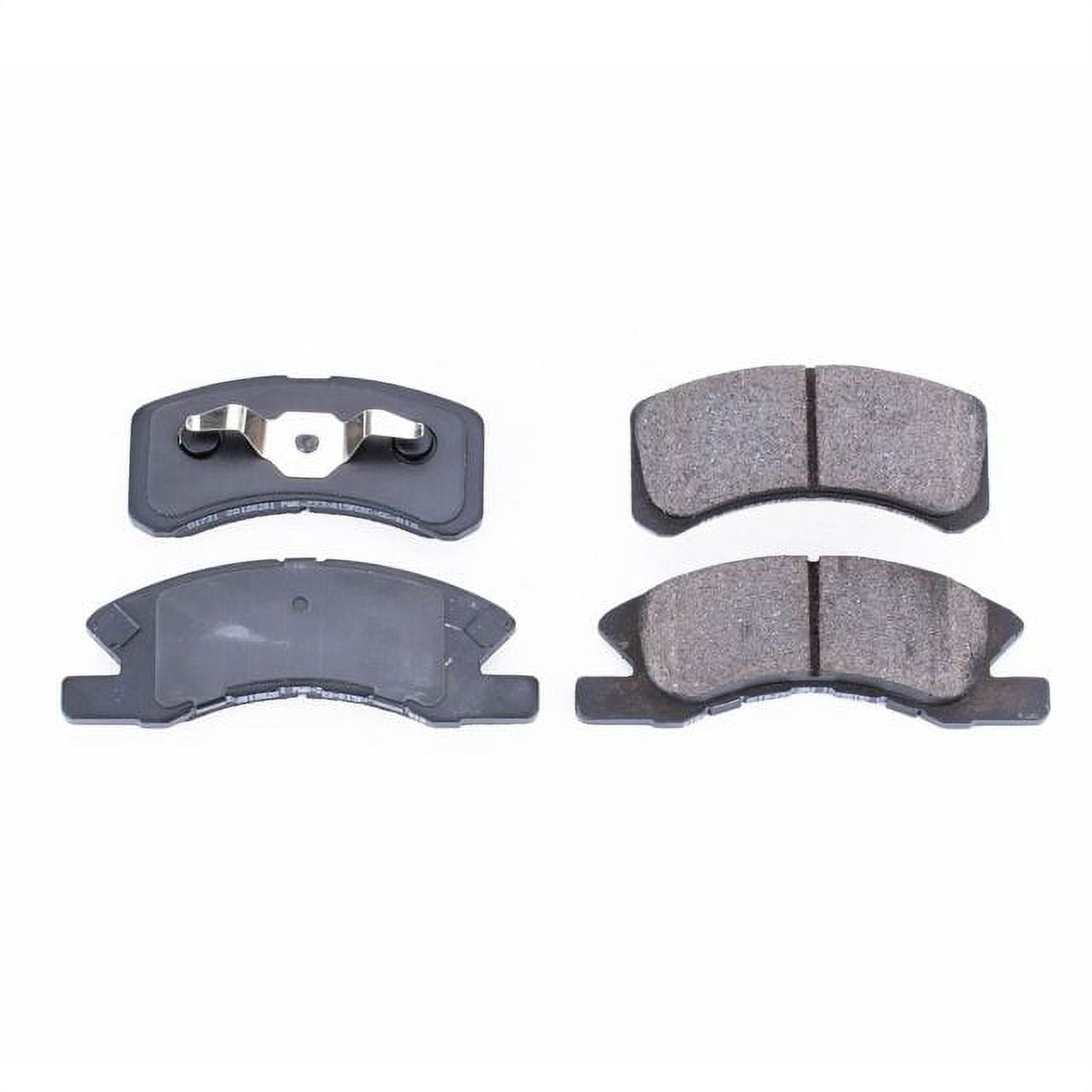 Power Stop Front Z16 Evolution Ceramic Brake Pads 16-1731 2014-2018 Mitsubishi Mirage Fits 2017 Mitsubishi Mirage