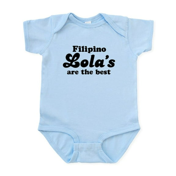 CafePress - Filipino Lola's Are The Best Infant Bodysuit - Baby Light Bodysuit, Size Newborn - 24 Months