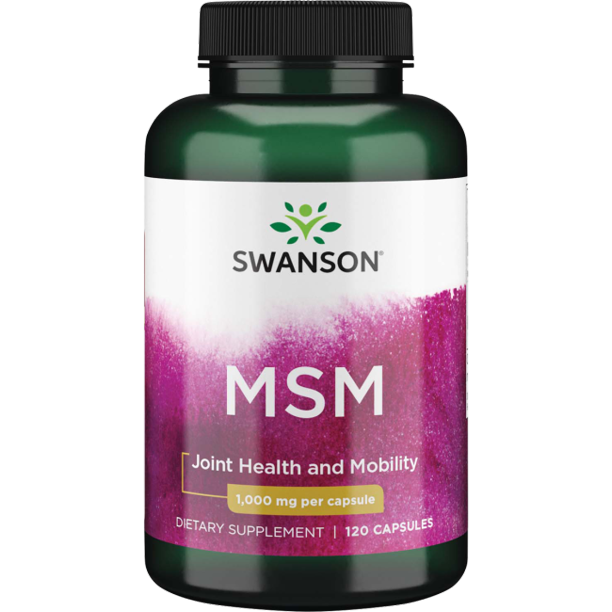 Swanson MSM Essential Minerals Promoting Mobility and Joint Health