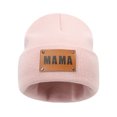 thumbnail image 2 of Fashion Hats For Adult Parent Child Hat Women'S Knitted Cap Baby Warm Hiphop Cap Mother Baby Winter Knit Wool Ski Cap, 2 of 9