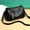 Black, variant on Women's Leather Messenger Bag Small Crossbody Purse Stylish Shoulder Handbag for Ladies
