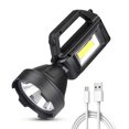 thumbnail image 1 of linterna LED COB brillante que se puede cargar con energía solar., 1 of 5