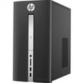 thumbnail image 3 of HP Pavilion Desktop Tower Computer, AMD A-Series A8-7410, 8GB RAM, 1TB HD, DVD Writer, Windows 10 Home, Twinkle Black, 510-a010, 3 of 5