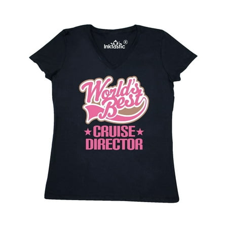 Worlds Best Cruise Director Women's V-Neck (Best Music Director In World)