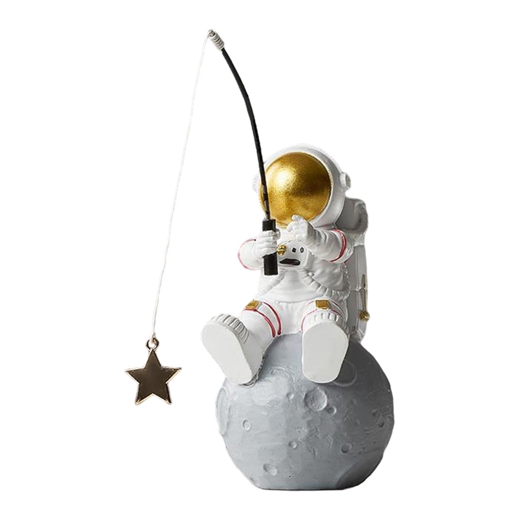 Astronaut Figurines Creative Decor Spaceman Ornament Vivid Sculpture Crafts 
