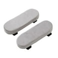 thumbnail image 1 of Almohadillas para reposabrazos de sillas de oficina, almohadilla suave y cómoda para reposabrazos y codos para juegos. Gris, 1 of 9