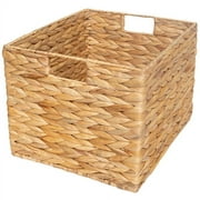 Better Homes & Gardens Natural Water Hyacinth Crate, Set of 2, Large