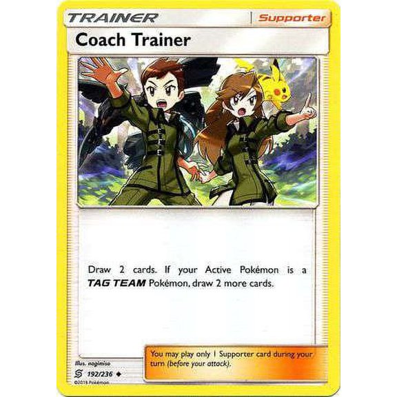 Pokemon Unified Minds Coach Trainer #192