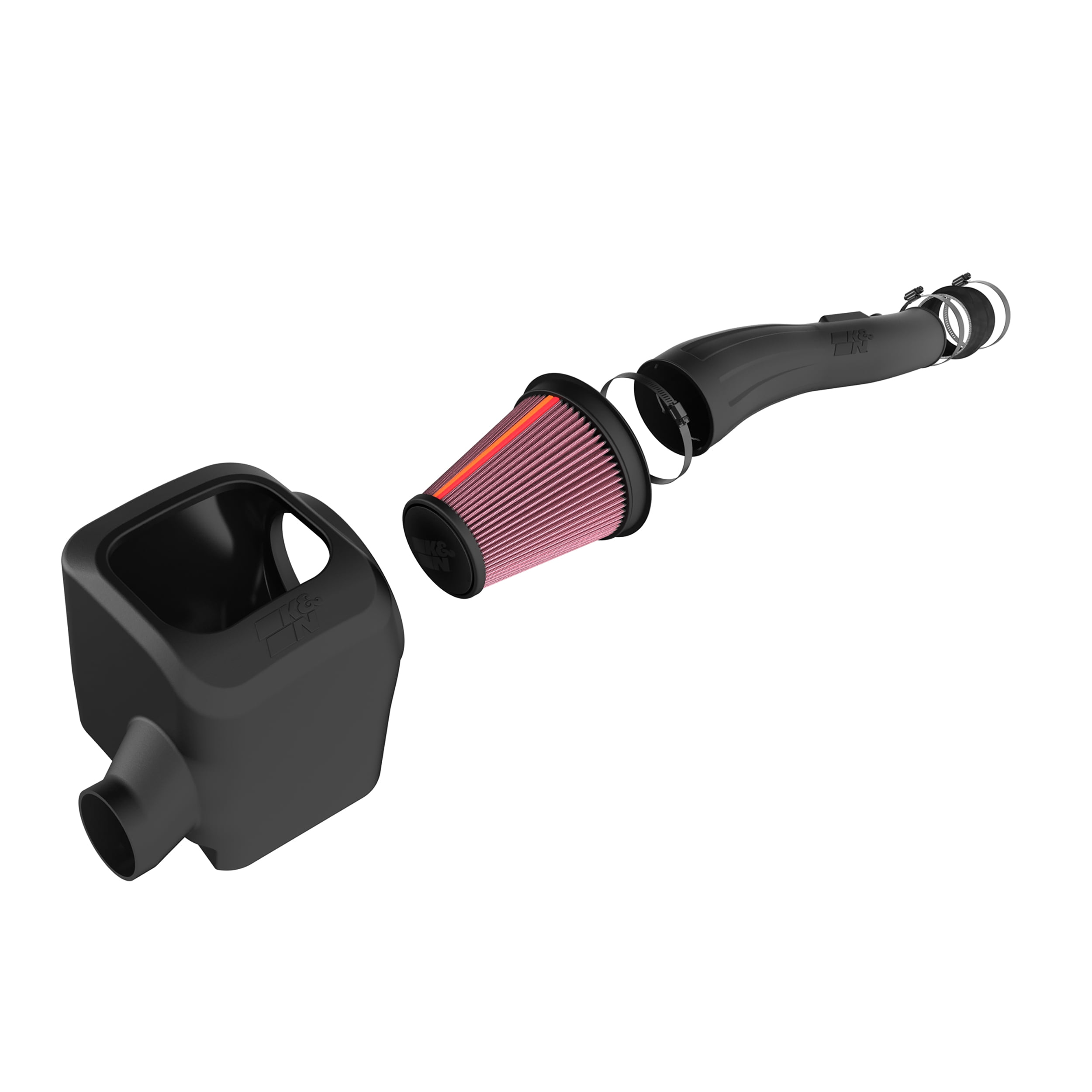 K&N Performance NextGen Cold Air Intake System: Easy Installation, Engineered to Maximize Airflow, Boost Horsepower & Torque, 50-9039