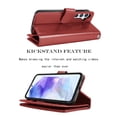 thumbnail image 6 of Galaxy A35 5G Case, A35 5G Wallet Case, Samsung Galaxy A35 5G 6.6 inchs PU Leather Case,Luxury Cash Credit Card Slots Folio Flip Cover [Detachable Magnetic Case] & Kickstand -Wine Red, 6 of 7