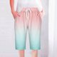 thumbnail image 1 of Puntoco Pantalones cortos de verano para mujer, moda 2024, pantalones cortos para mujer, pantalones casuales, pierna recta, cordón, cintura elástica, pantalones sueltos y cómodos con bolsillos, 1 of 5