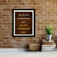 thumbnail image 4 of Designs ByLITA You Will Not Be Punished For Your Anger, You Will Be Punished By Your Anger. 8 x 10 White Framed Wall Art Print | Buddhist Quotes Motivational Decor, 4 of 7