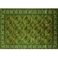 thumbnail image 1 of Ahgly Company Indoor Rectangle Oriental Green Industrial Area Rugs, 5' x 8', 1 of 4