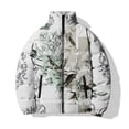 thumbnail image 2 of Chaquetas de aves para hombre, estilo animal, linda parka de invierno para hombre, geniales, acolchadas para hombre, parkas únicas, ropa para hombre de alta calidad 2024, cálidas, para gato, 2 of 5