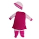 thumbnail image 3 of Mameluco Bordado con Gorro Capa Desmontable Kiss Super Girl Baby Kisses Mameluco2305, 3 of 4