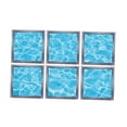 thumbnail image 2 of 6 Pieces Anti Slip Bathtub Appliques , Tub Treads Appliques ,3D Pattern Bathtub Stickers for Home ,Bath Pools Decorations Sea, 2 of 8