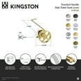thumbnail image 4 of Kingston Brass KTRKXS3 Webb Side Mount Toilet Tank Lever in Antique Brass, 4 of 5
