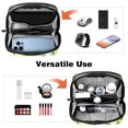 thumbnail image 6 of Landscape Digital Pouch with Oxford Fabric, Waterproof, Size 5.9x9.44x3.14 in, Cord Organizer, Charger Organizer, Bag Cable Organizer, Electronic Travel Case Organizer, 6 of 6